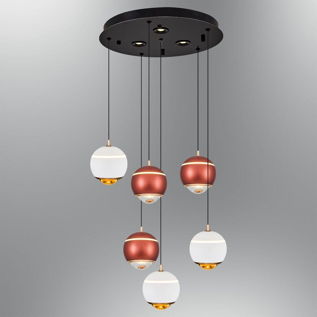Opviq Luster 2806-6A-0104, 120cm 90cm 1x65W, LED, 3000K