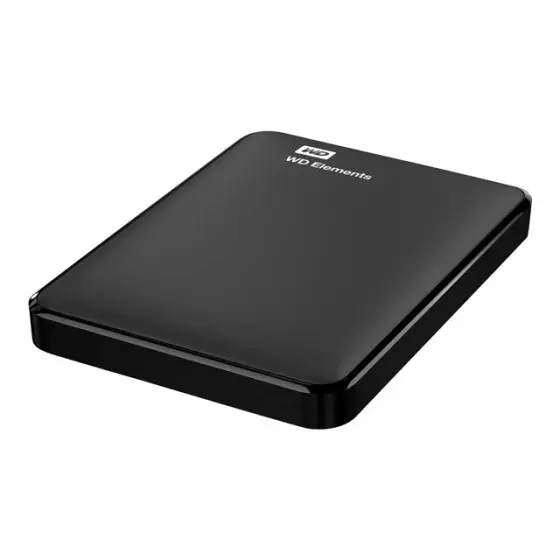 Western Digital Eksterni HDD disk, 1 TB, 2,5", USB 3.0 Crna