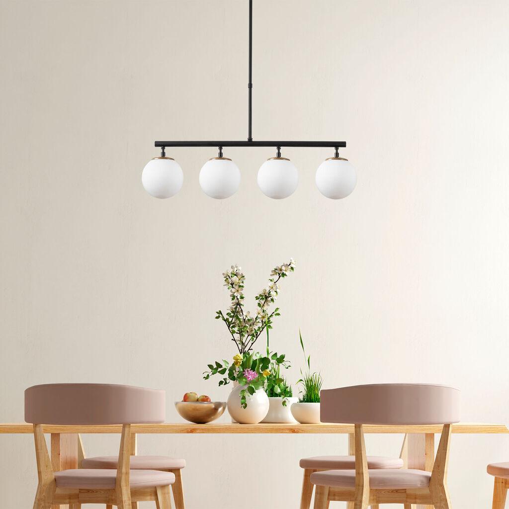 Opviq Luster Fazli-10425, 70x15x43-87 cm, Bijela
