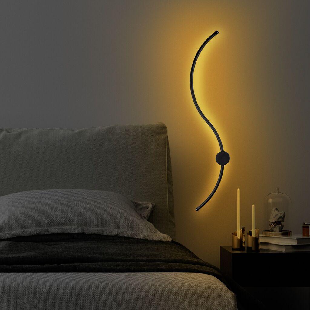 Opviq Uyan 13601 Zidna lampa, Crna