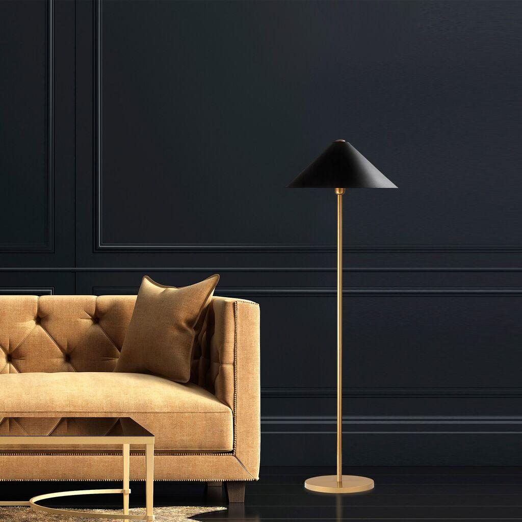 Opviq Mixed 11511 Podna lampa, Crna