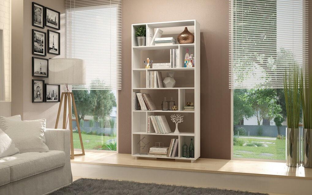 Hanah Home Polica 90x188,6x25,4 cm Bijela