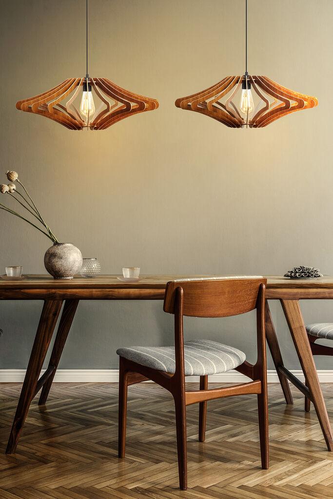 Opviq luster MDF 171, smeđa