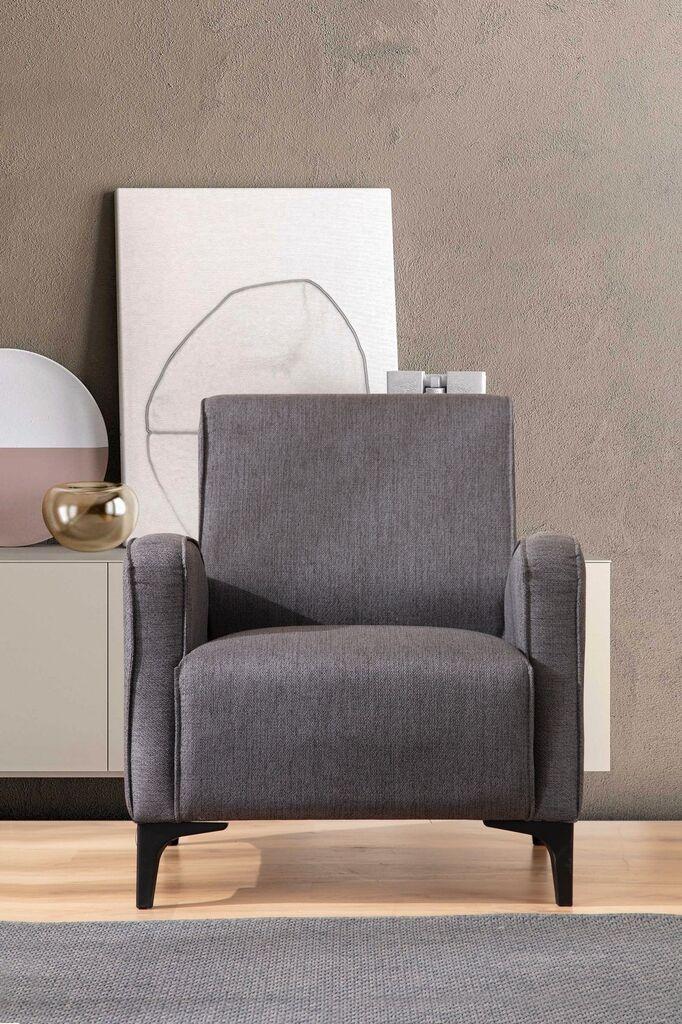 Atelier del Sofa Fotelja Petra 78x87x78cm Antracit