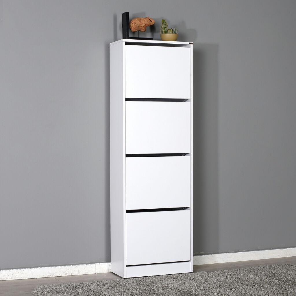 Hanah Home SHC 340 BB 1 (479ADR1163) Stalak za cipele, Bijela