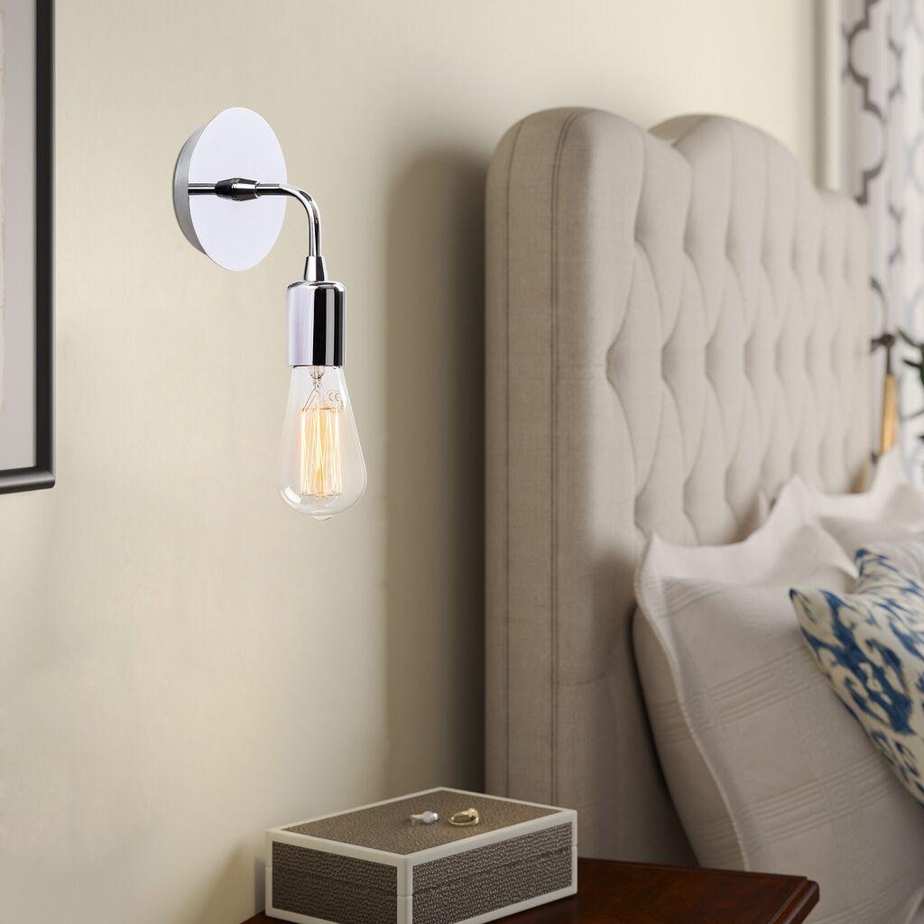 Opviq Zidna lampa E27 Max 40W, Siva