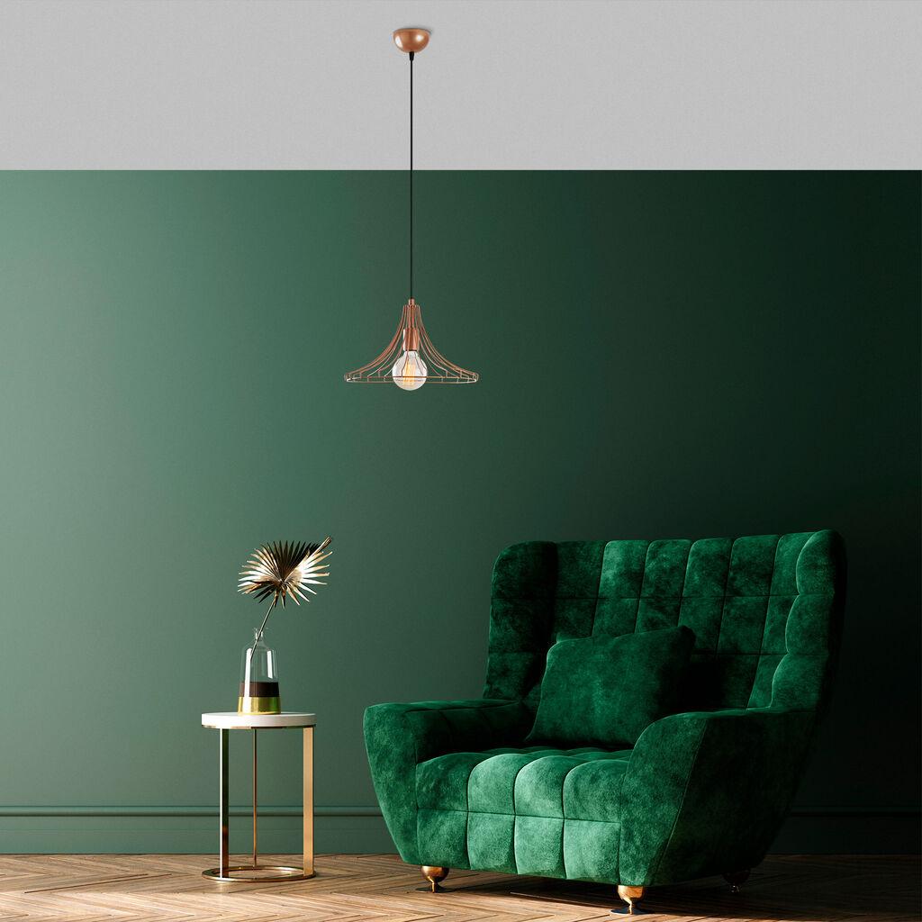 Opviq Luster Mezopotamya-N-1274, 126cm, 37cm, E27, Bakrene boje