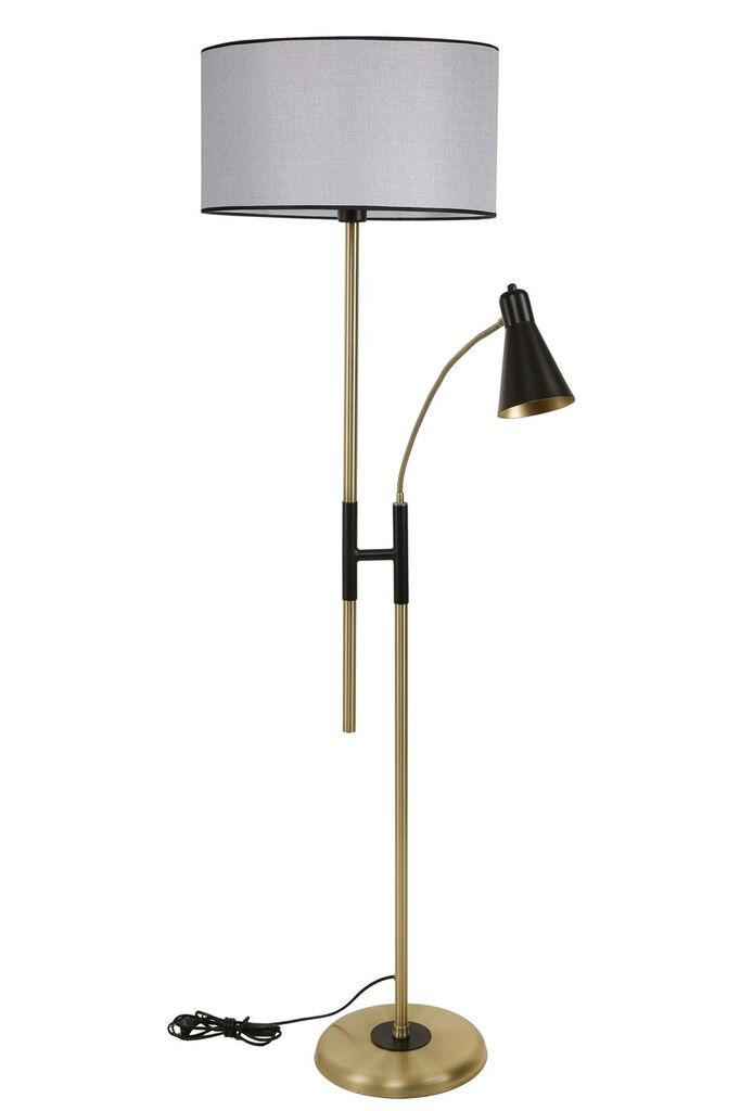 Opviq Podna lampa Forza, 165 cm E27, Svijetlosiva