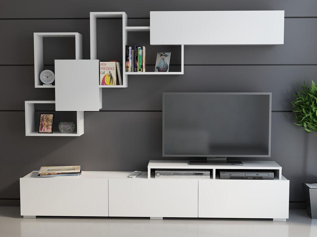 Hanah home TV Komoda Amor Bijela