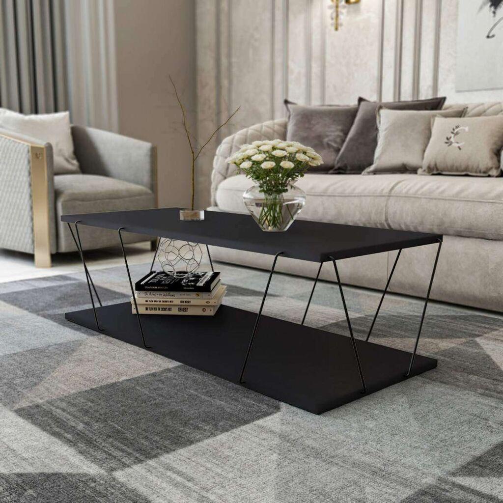 Hanah Home Labranda sto za dnevni boravak, tamno siva