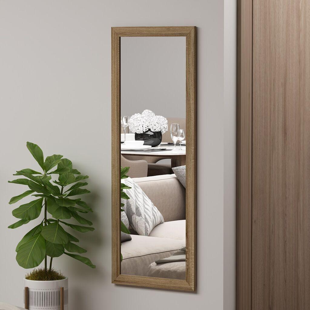 Hanah Home ogledalo Sonny prirodno, 40x105cm, smeđe