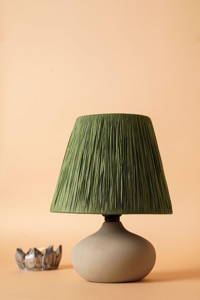 Opviq YL545 Stona lampa, zeleno-bijela