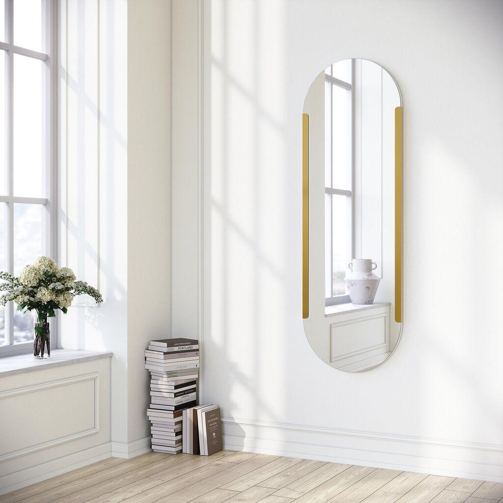 Hanah Home Mirror Caprice, zlatna