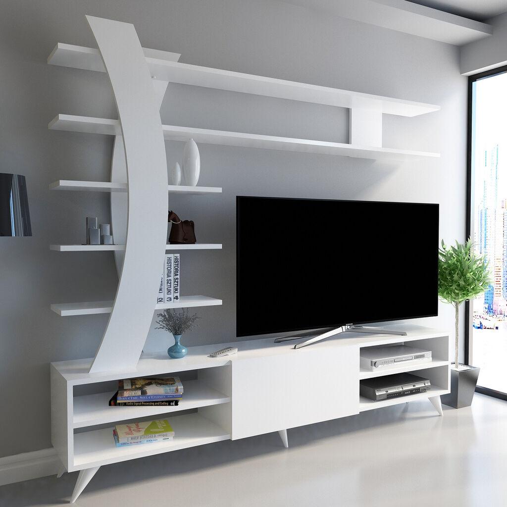 Hanah home TV Komoda Duru Bijela