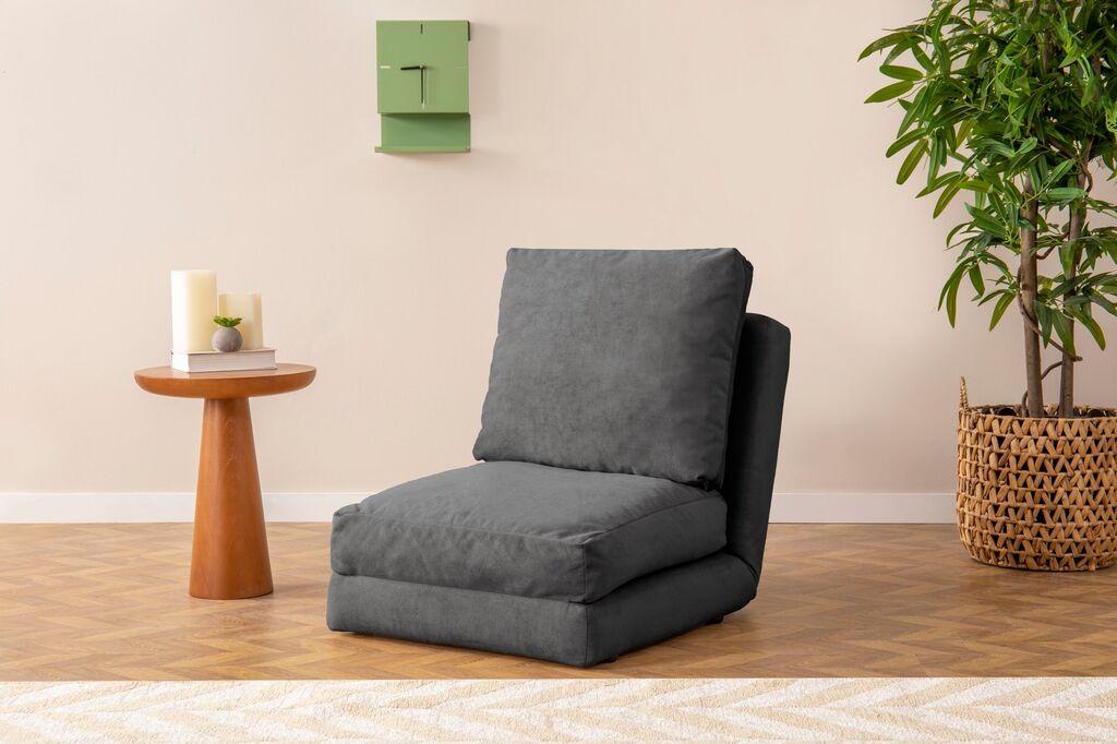 Atelier del Sofa Fotelja Taida 185x60cm Siva