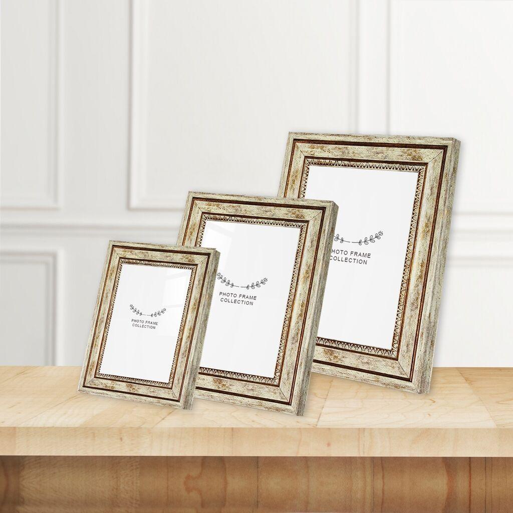 Aberto Design Set okvira za slike 3BAFC1034, 10x15cm, 13x18cm, 15x21cm, 3 dijela, Smeđa