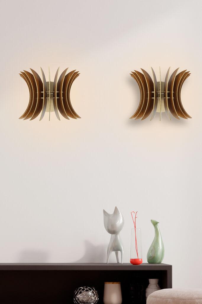 Opviq Zidna lampa E27 Max 40W, Orah