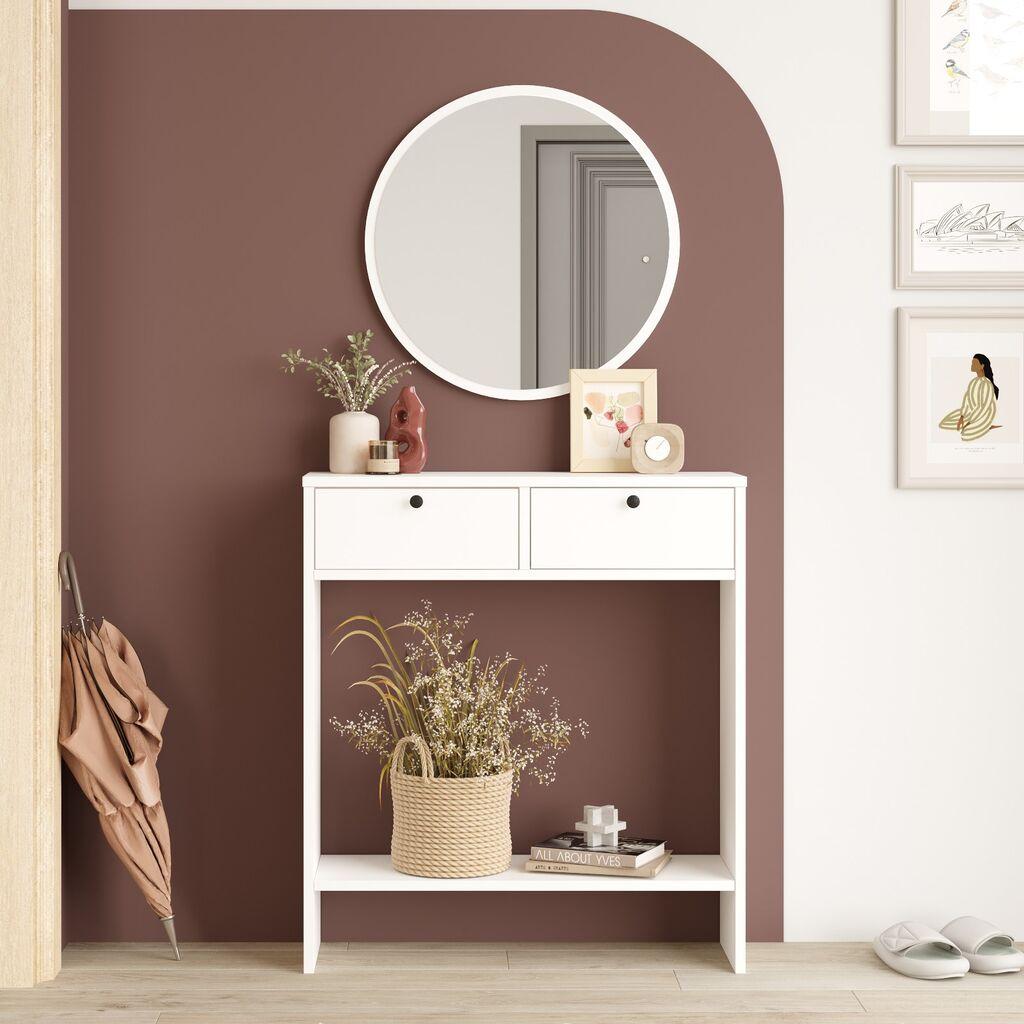Hanah Home LR1 W Komoda s ladicama, bijela