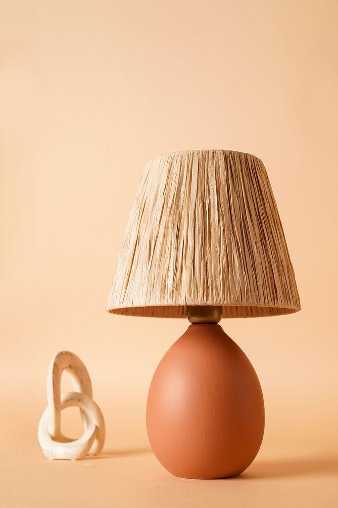 Opviq YL524 Stona lampa, Roza-Bijela