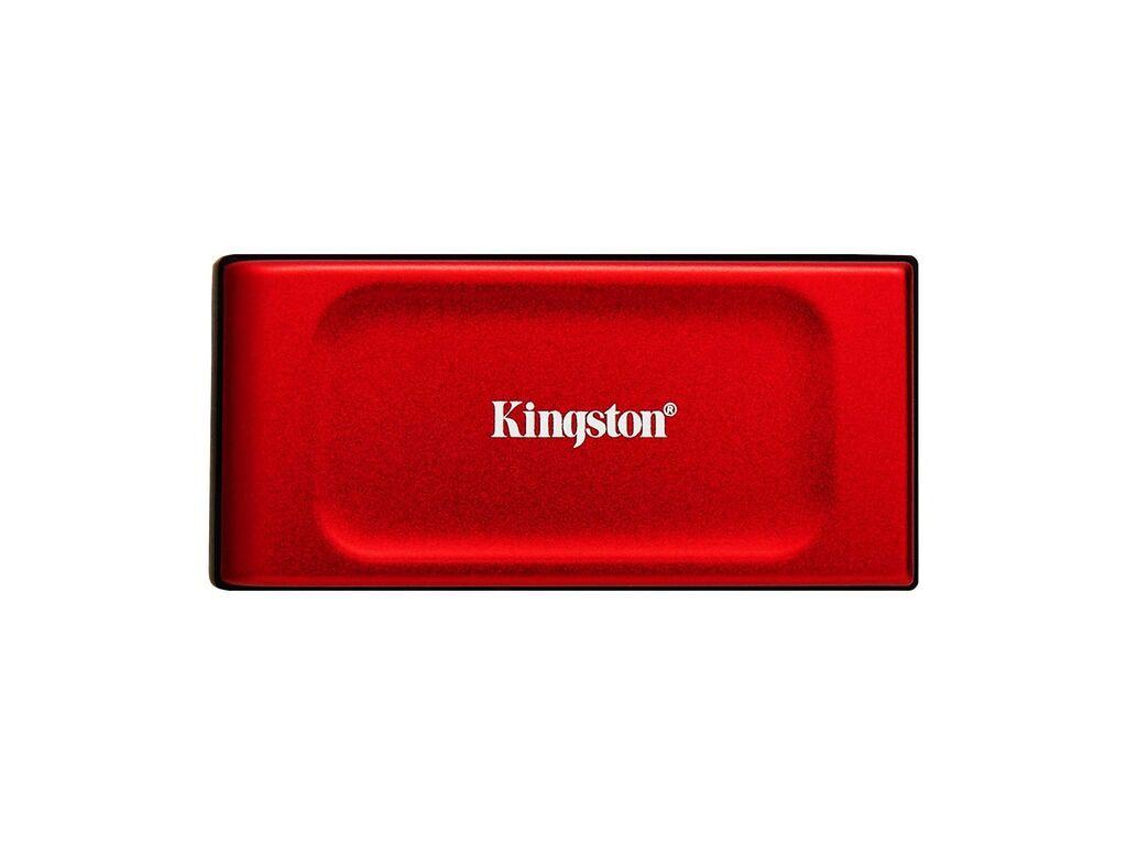 Kingston Eksterni SSD disk XS1000, 2 TB, USB-C Crvena