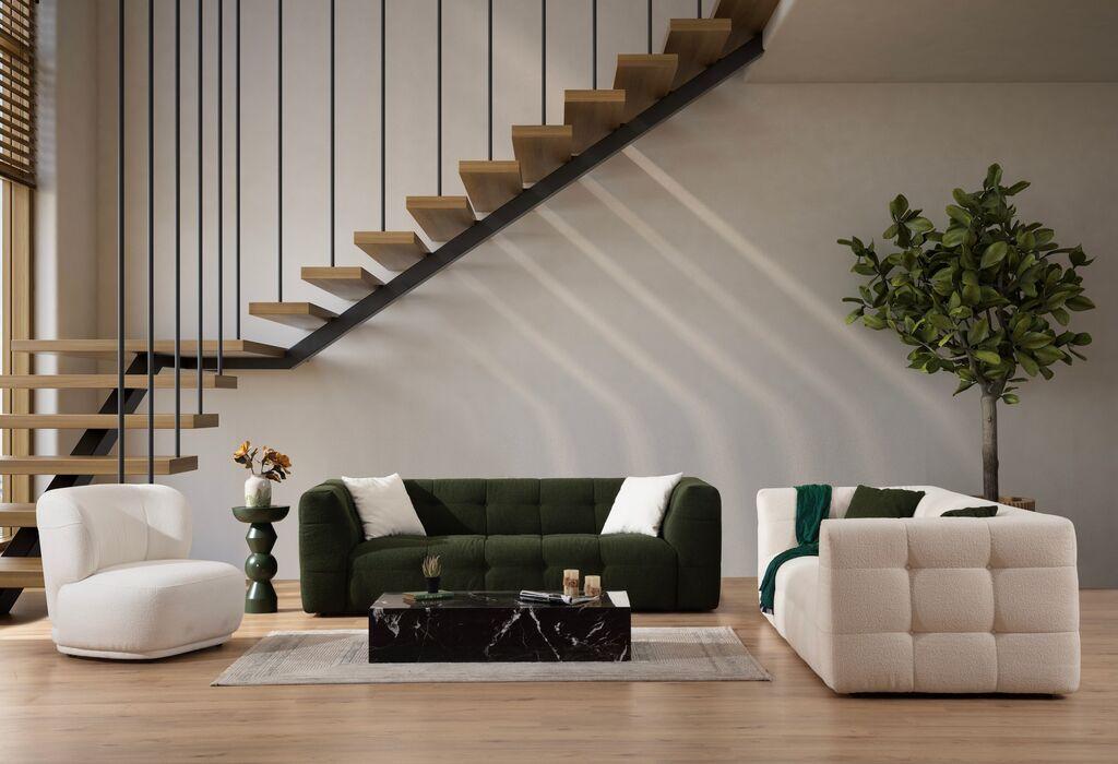 Atelier del Sofa Trosed Cady 100x72x235cm Zelena