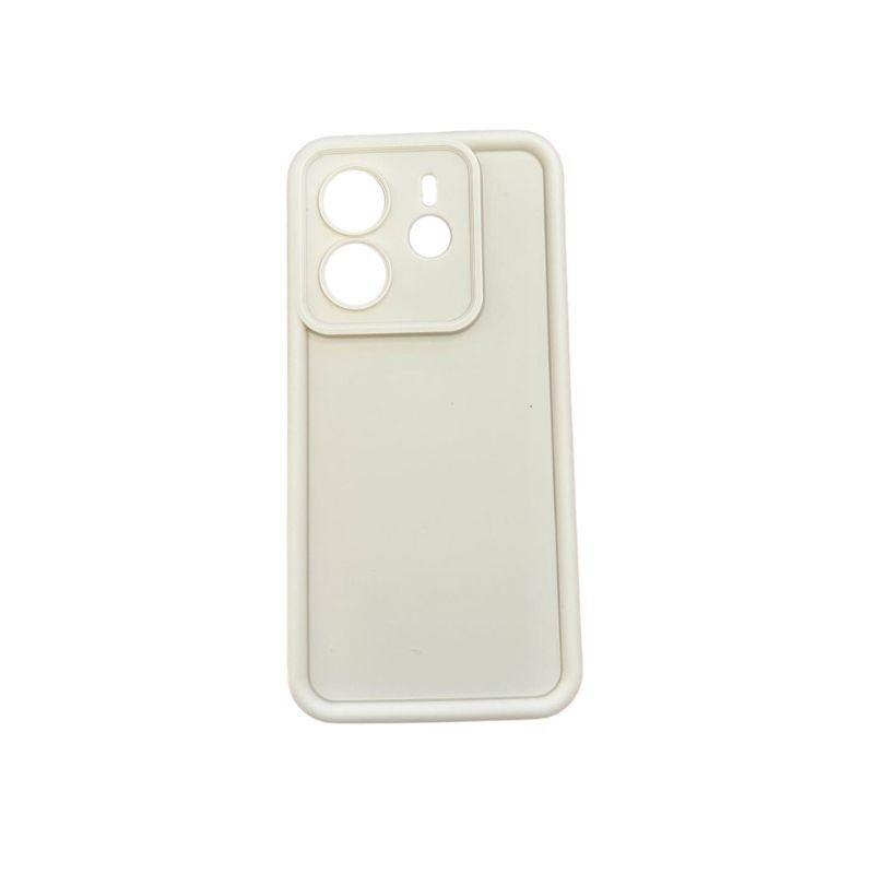 Silikonska maska za mobilni telefon Xiaomi Redmi Note 14, Bijela