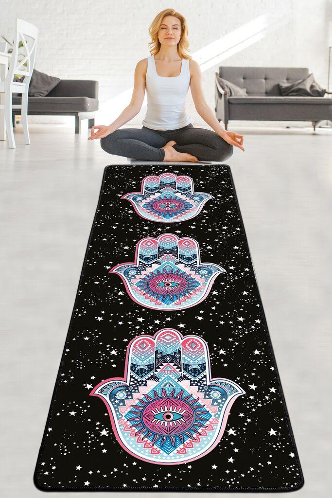 Prostirka za jogu Vital and Vivid Plenty, 60x200cm, šarena