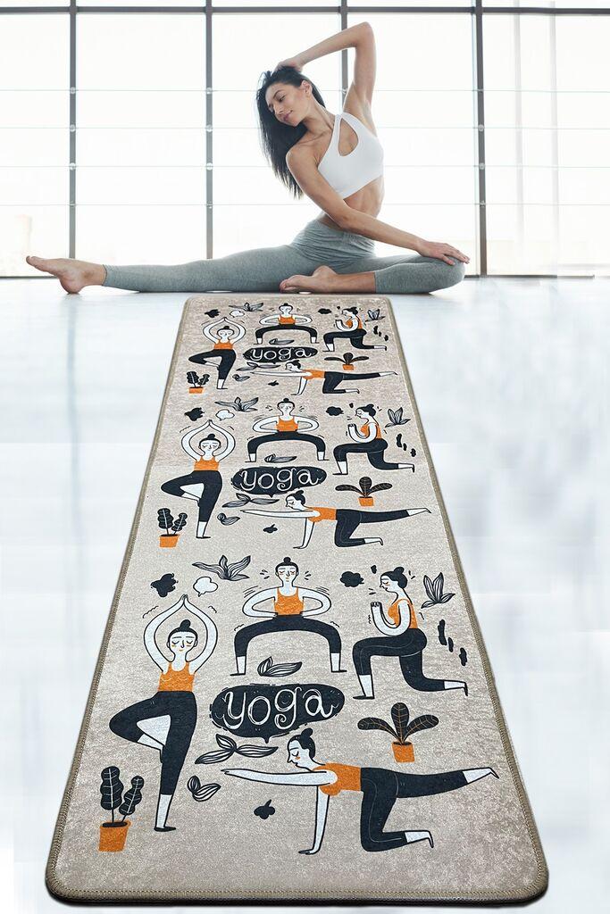 Prostirka za jogu Renshan Vital and Vivid, 60x200cm, šarena