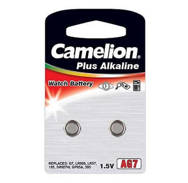 Camelion Baterija Buttoncell AG7 BP2