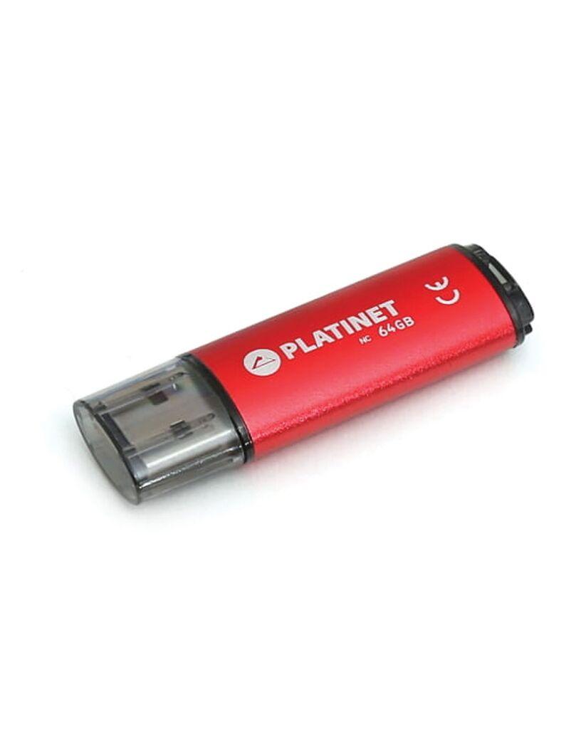 Platinet Pendrive USB 2.0 X-Depo [43611], 64GB, Crveni