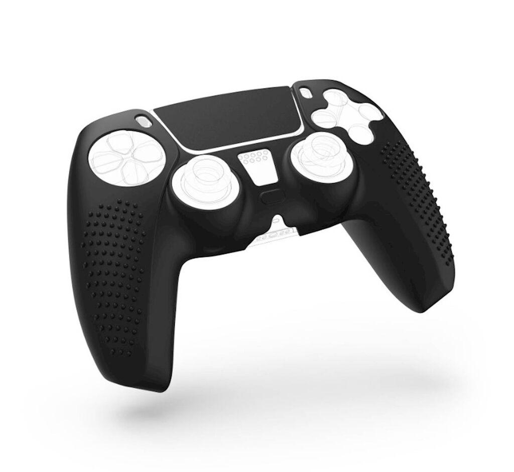 Hama Zaštitna maska za PlayStation 5 kontroler, Crna