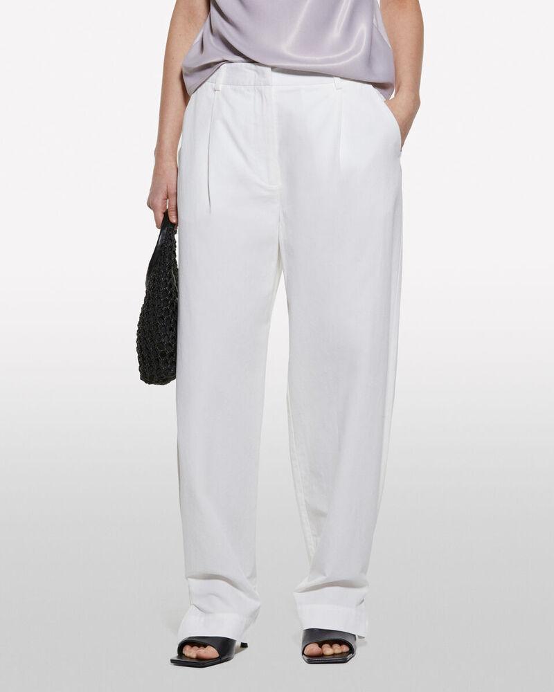 Benetton Ženske pantalone 4W7HLF06X-074-46, Bijele