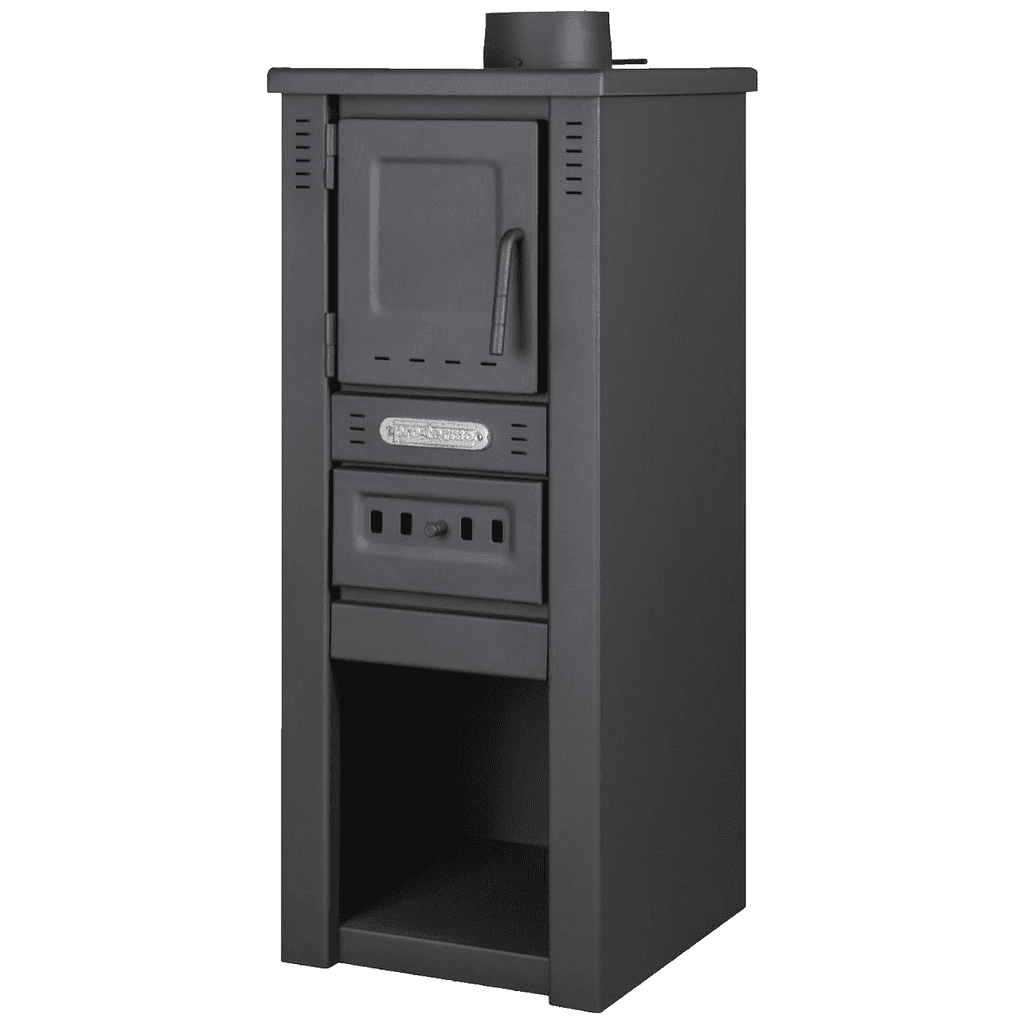 Pro-termo Peć na čvrsto gorivo, 6 kW, Crna