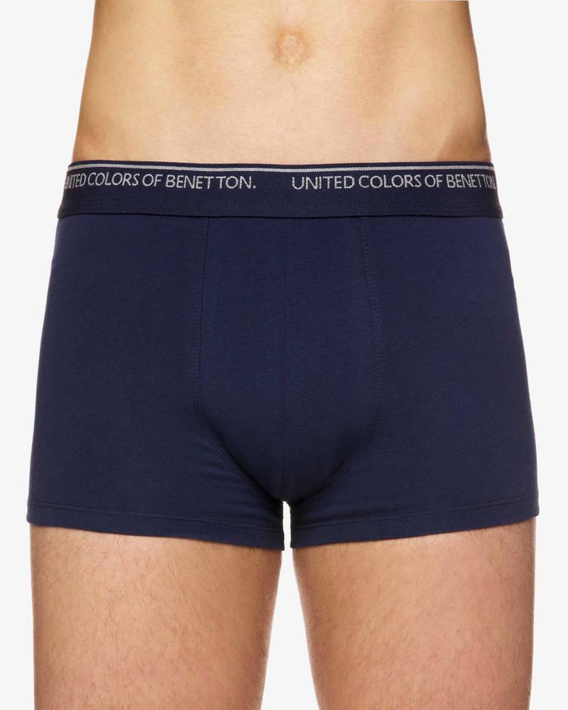 Benetton Muške bokserice 3OP82X077C-252-M, Teget