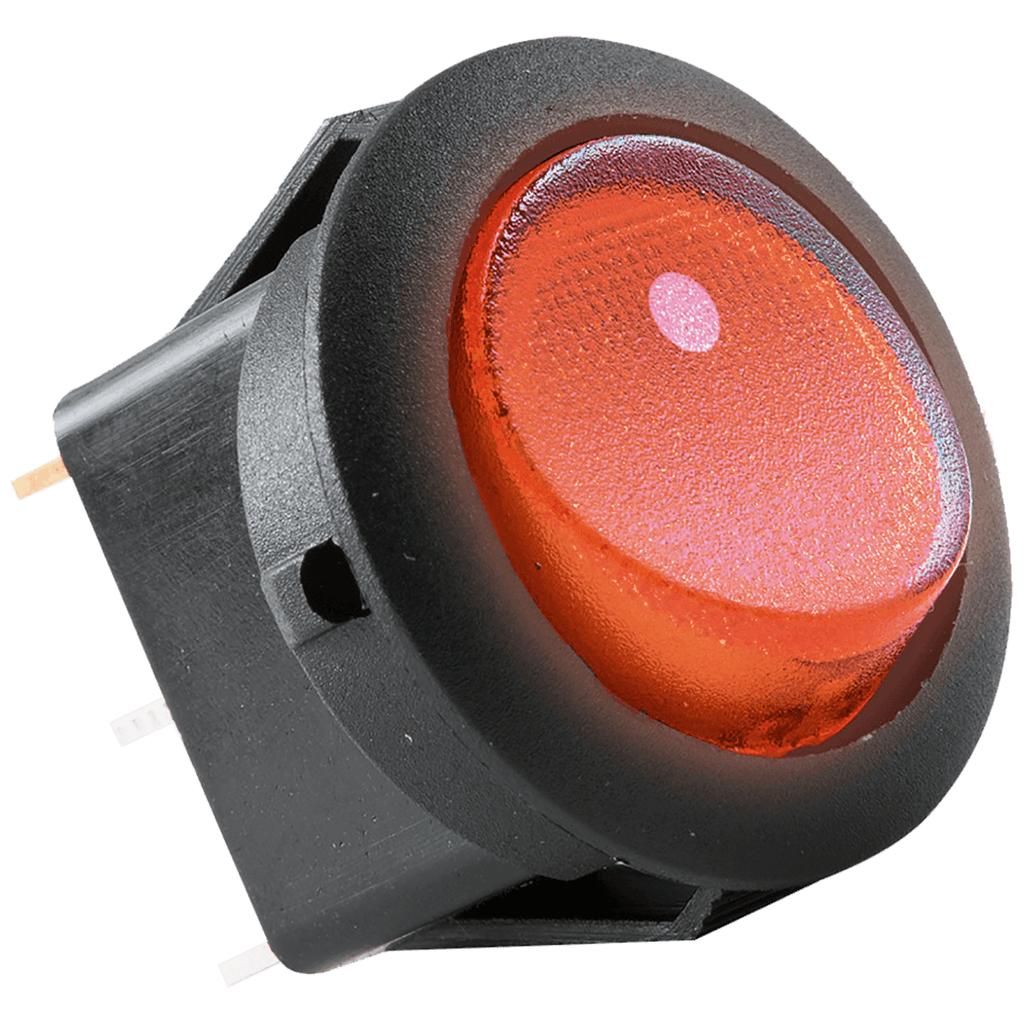Use Svijetleći prekidač, 12 V, AKV 11, Narandžasti