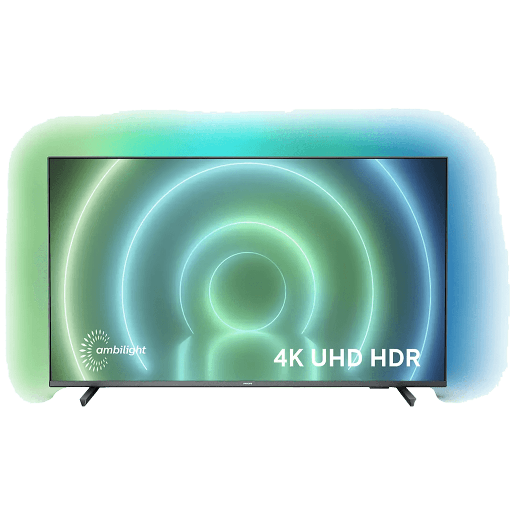 Philips Smart LED TV 50", 4K, Android OS, Ambilight, DVB-T2/T2-HD/C/S2, Tamnosivi