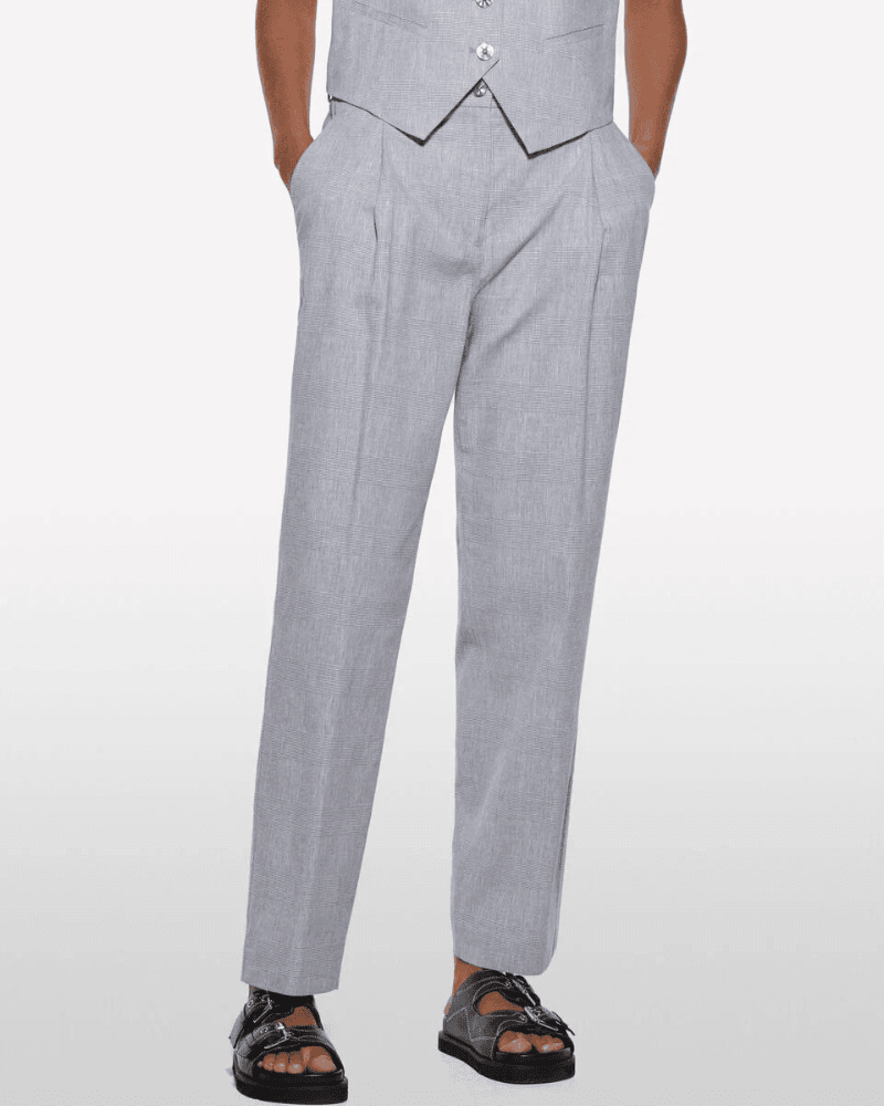 Benetton Ženske pantalone 4X0KLF06V-901-42, Sive