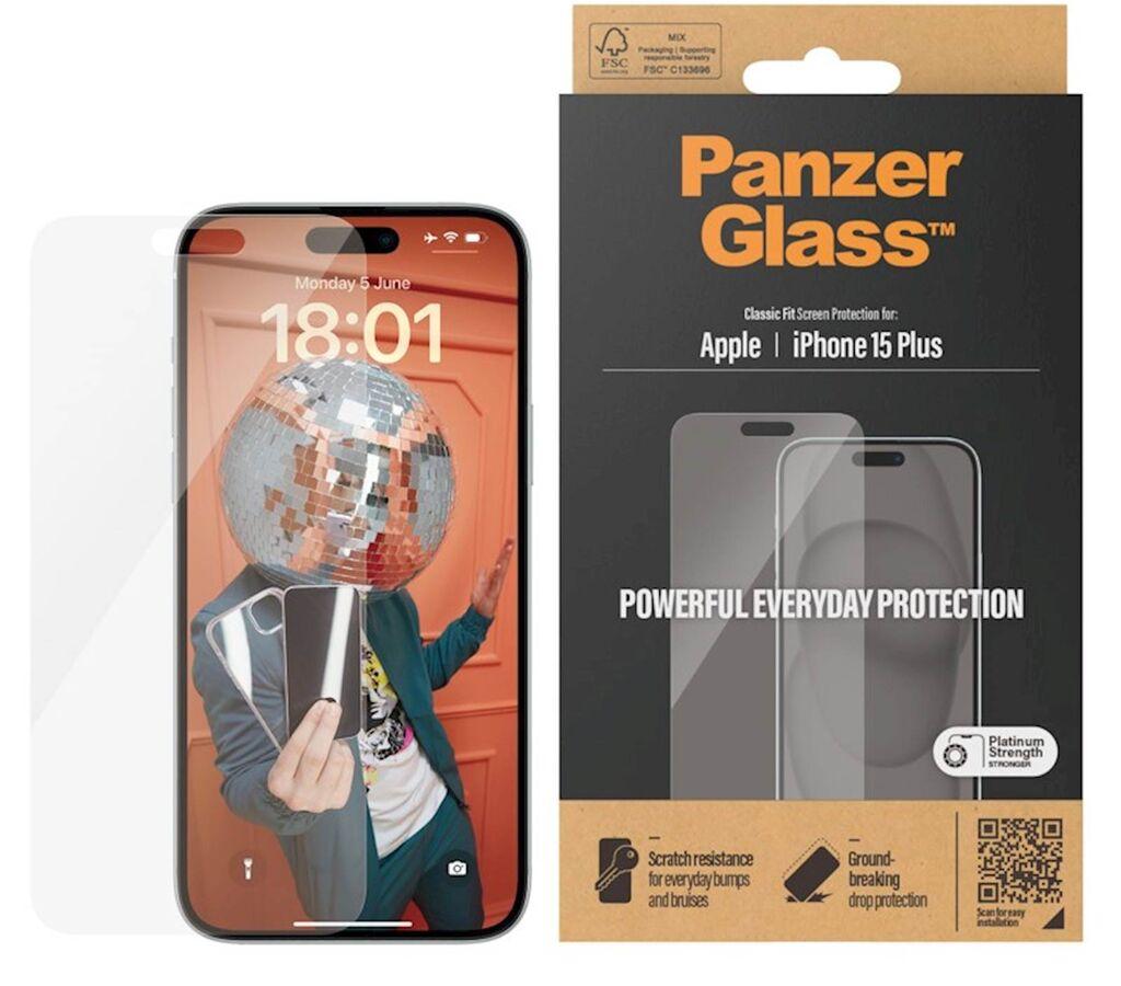 PanzerGlass Zaštitno staklo za mobilni telefon iPhone 15 Plus