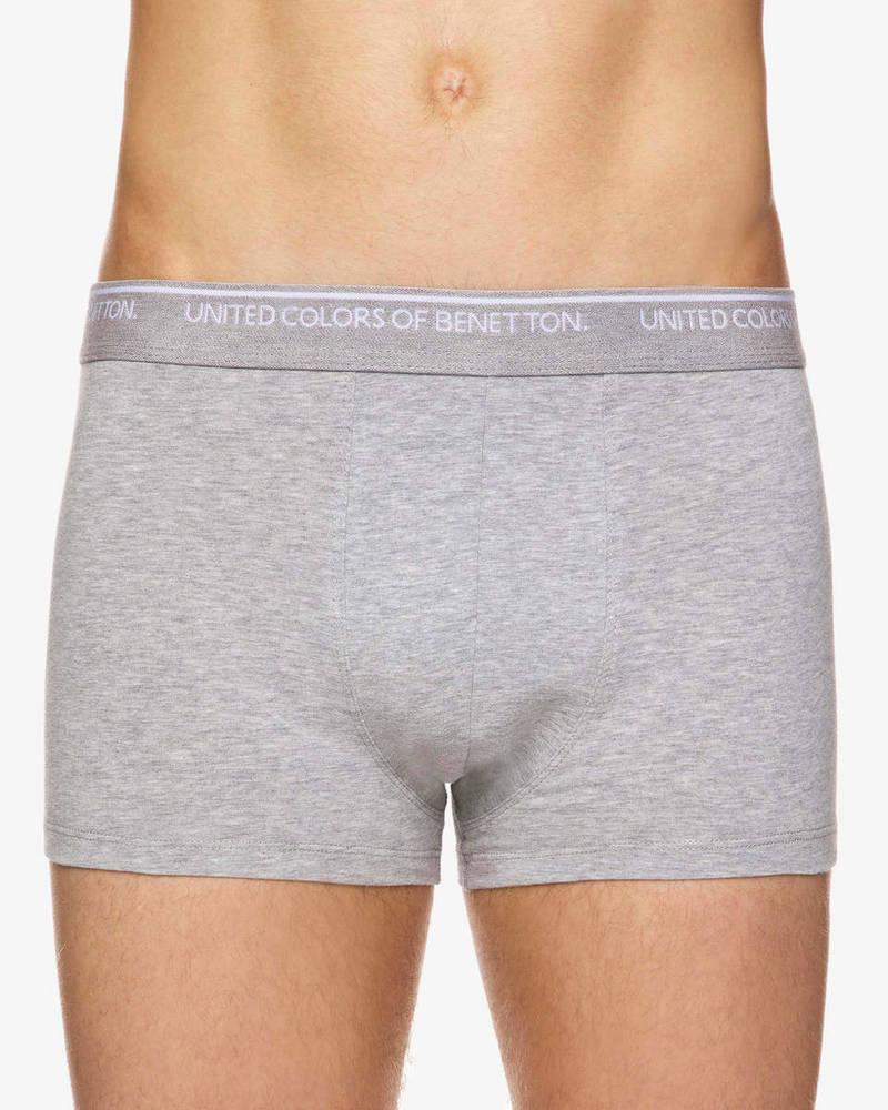 Benetton Muške bokserice 3OP82X077C-501-L, Sive