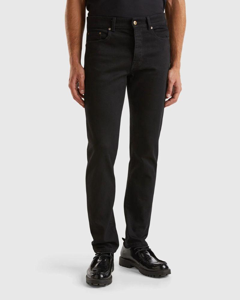 Benetton Muške pantalone 4MCP57BC8-800-33, Crne