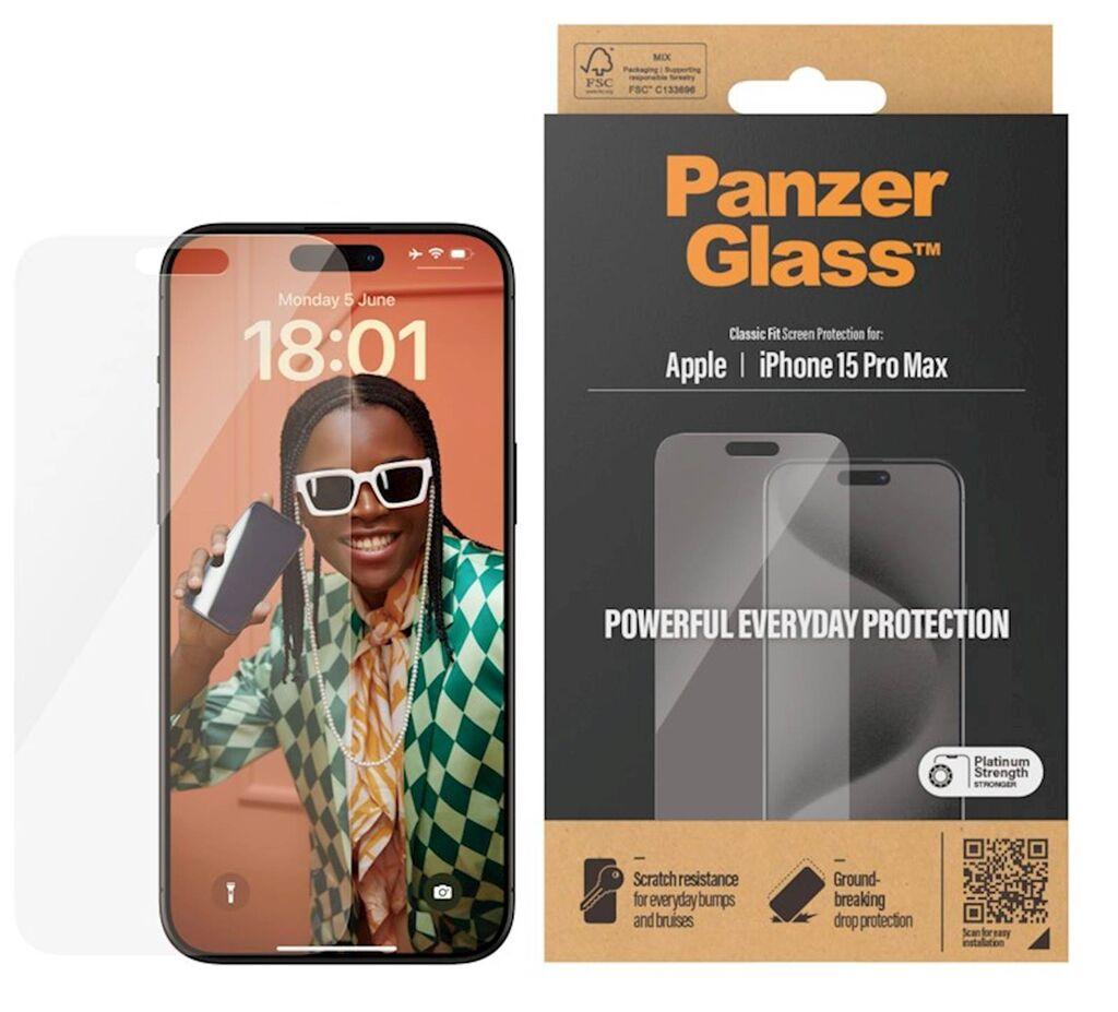 PanzerGlass Zaštitno staklo za mobilni telefon iPhone 15 Pro Max
