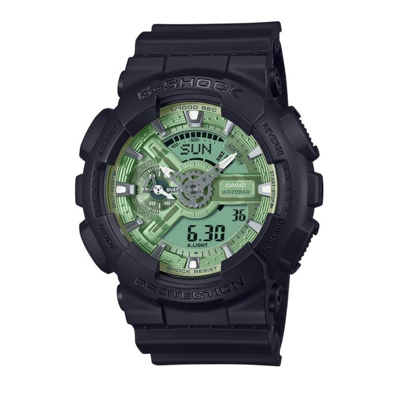 G-SHOCK Casio Sat GA-110CD-1A3ER, Crni