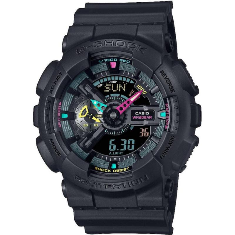 G-SHOCK Casio Sat A-110MF-1AER, Crni