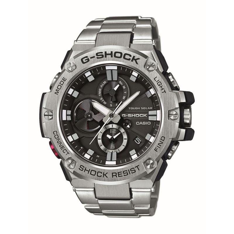 G-SHOCK Casio Sat GST-B100D-1AER, Sivi