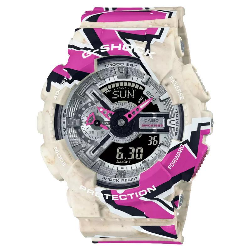 G-SHOCK Casio Sat GA-110SS-1AER, Šareni