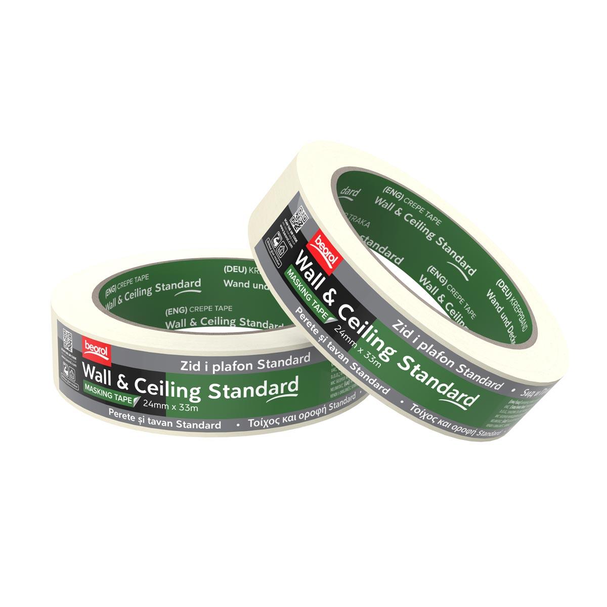 Beorol Krep traka Zid i Plafon Standard 24mm x 33m