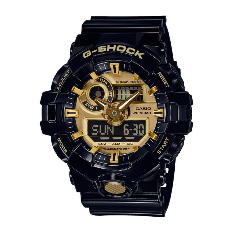 G-SHOCK Casio Sat GA-710GB-1AER, Crni