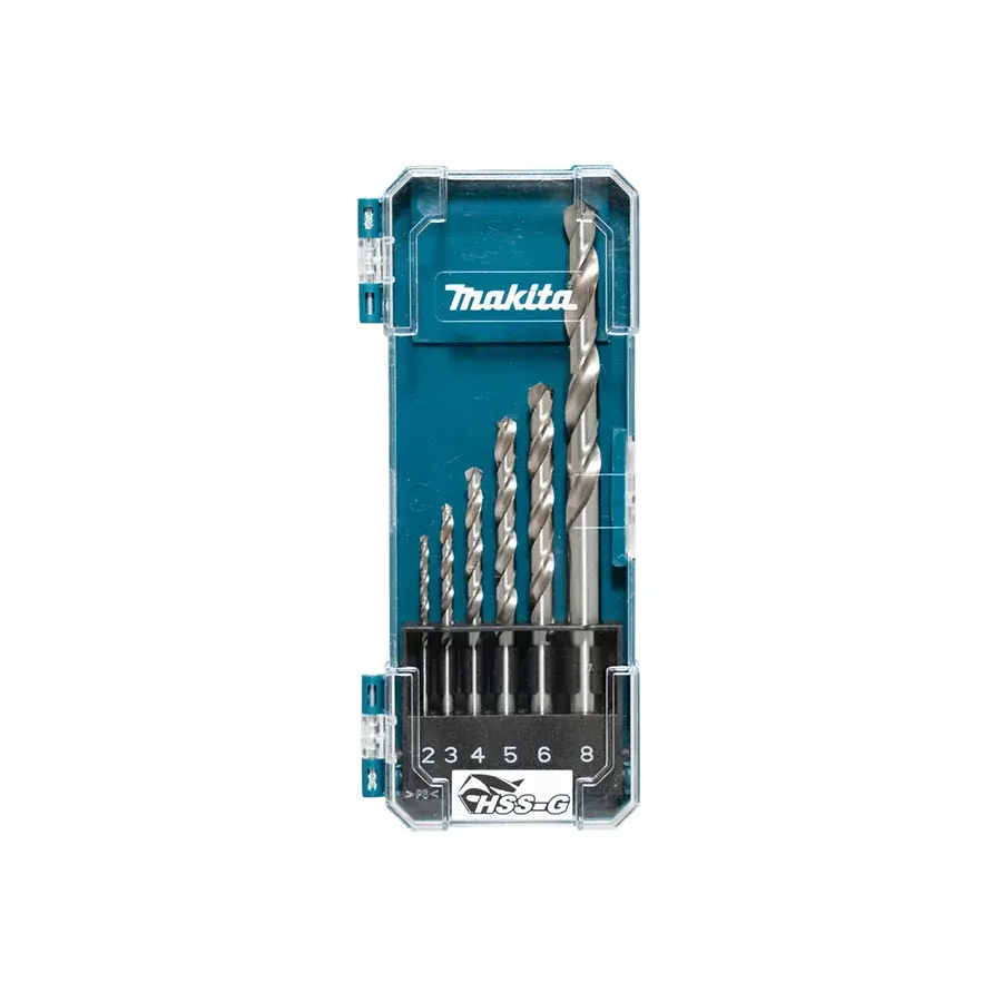 Makita 6-dijelni Set burgija svrdala HSS-G D-75742