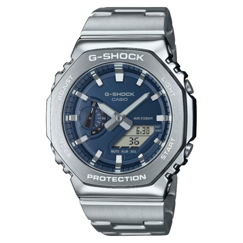 G-SHOCK Casio Sat GM-2110D-2BER, Sivi