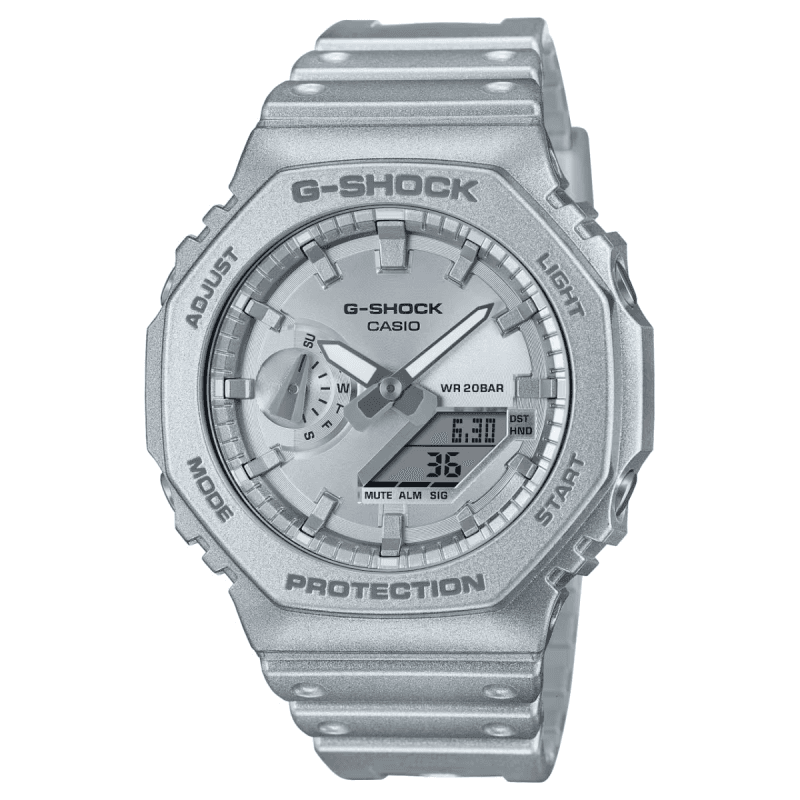 G-SHOCK Casio Sat GA-2100FF-8AER, Sivi